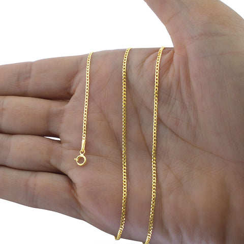 GOLD CONNELL CHAIN 2MM